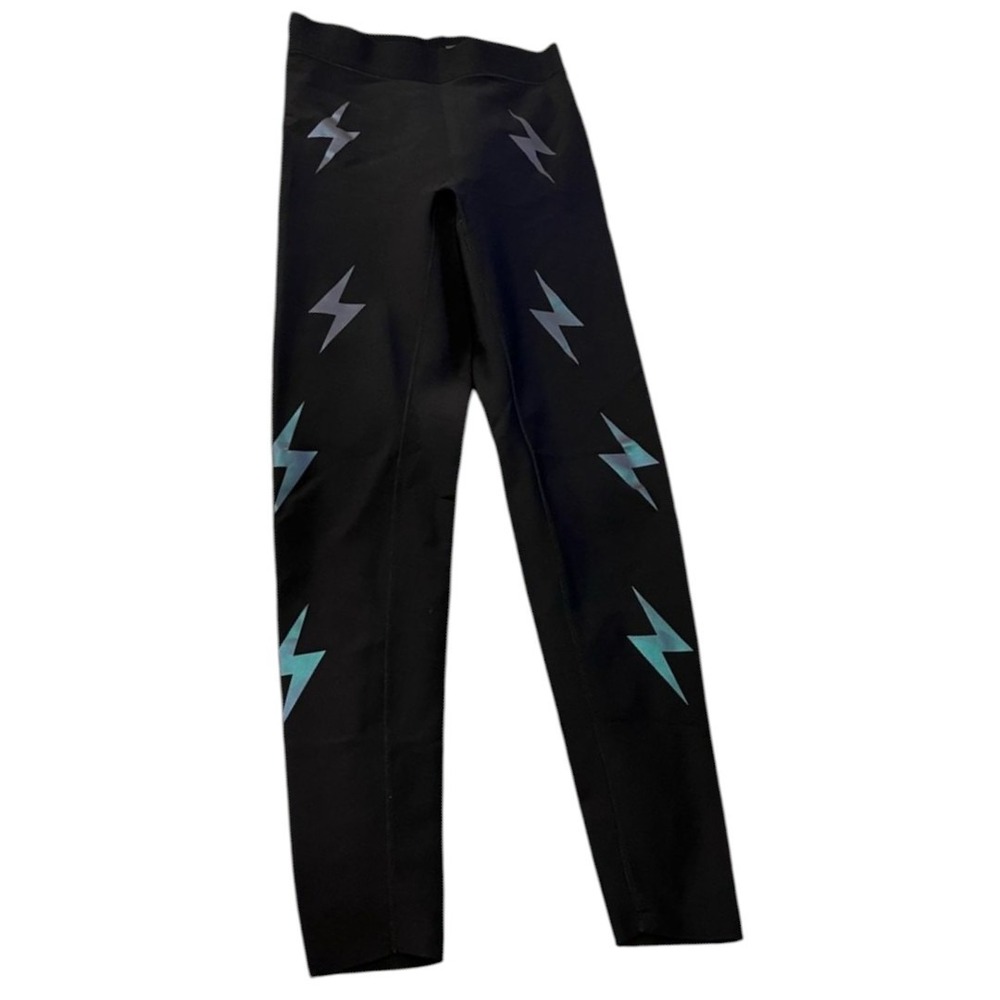Ultracor Knockout 7/8 Leggings lightning bolt High Waisted‎ Gym Athleisure